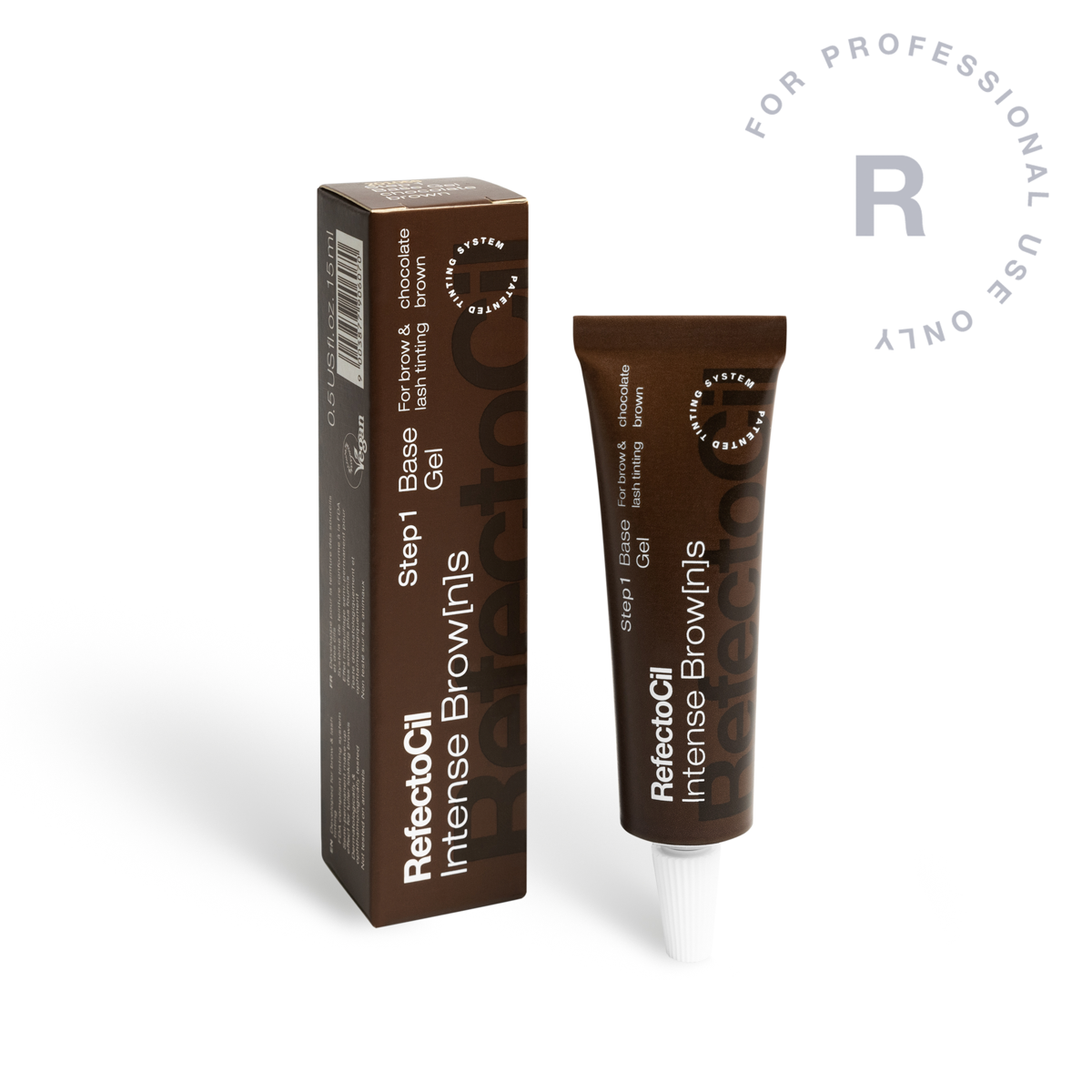 RefectoCil Intense Browns Chocolate Brown Base Gel 0.5oz