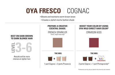 OYA Fresco Conditioner- Cognac 6.9oz