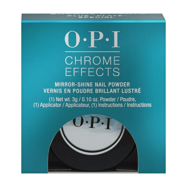 OPI :Chrome Effects Powder Blue Plate Special 0.1oz