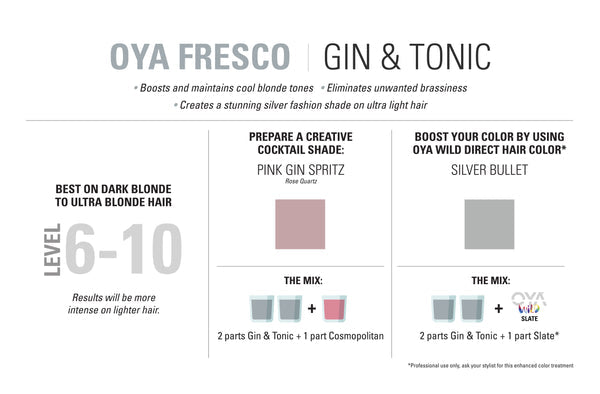 OYA Fresco Conditioner- Gin & Tonic 6.9oz