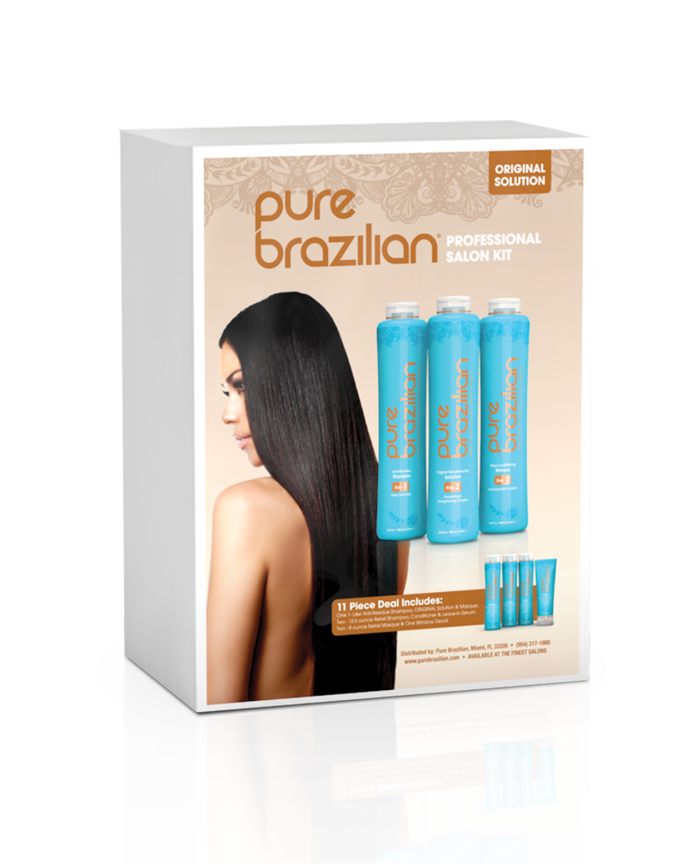 PURE BRAZILIAN ORIGINAL SOLUTION SALON STARTER KIT